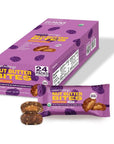 Sweet Nothings, Superfood Nut Butter Bites Organic Snack, Oatmeal Raisin, Filled with Peanut Butter, 24-2 Bite Packs - No Added Sugar, Plant Based, Vegan, Only 7 Ingredients