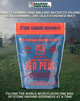 Marsh Hen Mill Sea Island Red Peas Premium Quality Pure Heirloom Red Cowpeas for Southern Cooking High Fiber Nutrient Rich Legumes Ideal for Hoppin John  More  Non GMO All Natural Ingredients 24 oz