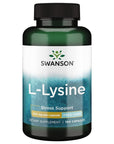 Swanson Amino Acid Free-Form L-Lysine 500 Milligrams 100 Capsules