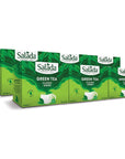 Salada Green Tea Classic Green with 40 Individually Wrapped Tea Bags Per Box Pack of 6 Contains Caffeine Brew Hot Naturally Flavored Rich in Antioxidants Zero Calories