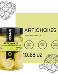 Renna Artichoke Hearts in oil 1058 oz Italian Whole Artichoke Hearts A Taste of the Mediterranean Excellence Renna Delicacies