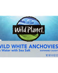 Wild Planet White Anchovies Lightly Salted in Water  44 oz