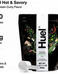 Huel Hot and Savory Instant Meal Replacement  Thai Green Curry  14 Scoops Packed with 100 Nutritionally Complete Food Including 20g of Protein 10g of Fiber and 27 Vitamins and Minerals