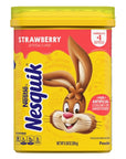 Nesquik Strawberry Milk Powder with Deal Dave Card