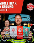 Fire Department Coffee  Veteran Owned  Original Medium Roast Coffee Pods  Balanced  Smooth  Roasted in the USA  Made with Premium Coffee Beans  24 Single Pods