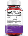 Justified Laboratories Transform Keto ACV Gummies 1000MG Vegan Non GMO with Pomegranate Juice Beet Root B12 60 Gummys