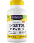 Healthy Origins Inositol Powder, 113.4 g - for Skin, Hair & Nail Health - Vitamin B8 Powder Supplement - Part of The B Complex Family - Vegan, Non-GMO & Gluten-Free Supplement - 4 Oz