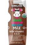 Organic Milk Chocolate  Grass Fed Vegan Milk With 8g Protein  Shelf Stable Single Serve Cartons  OnTheGo  825 FL oz 6 Pack  Every Order is Elegantly Packaged in a Signature BETRULIGHT Branded Box