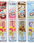 Milk Magic Milk Flavoring Straws 4Pack Bundle 16 Milk Straws Unicorn Kisses Strawberry Banana Birthday Cake Cinnamon Roll Cereal Straws