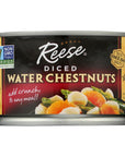 Reeses Water Chestnuts Diced 8 OZ Pack of 3