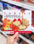 Maple Cookies From Canada 2Pack x 350g Maple Cream Cookies Made From 100 Real Canadian Maple Syrup  In BoomQQ Special Packaging