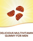 Nature's Way Alive! Men's Premium Gummy Multivitamin, Full B Vitamin Complex to Support Daily Energy Metabolism*, 75 Gummies