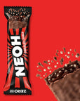 NEOH Chocolate Bars  Keto Chocolate Dipped Candy Bar GlutenFree LowCalorie LowCarb PlantBased HighFiber Snacks No Added Sugar 1 Ounce Individually Wrapped Bars 12 Pack