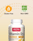 Jarrow Formulas Vitamin D3 62.5 mcg (2,500 IU) - 100 Servings (Softgels) - Bone Health, Immune Support & Calcium Metabolism Support - Vitamin D Supplement - D3 Vitamins - 2500 Vitamin D - Gluten Free