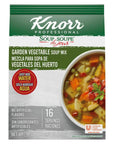 Knorr Professional Soup du Jour Garden Vegetable Soup Mix Vegetarian, Gluten Free, 0g Trans Fat per Serving, Just Add Water, 1 Count (Pack of 4)