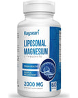 Liposomal Magnesium L-Threonate 2000mg-High Absorption