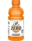 Gatorade G Zero Thirst Quencher Orange 12 ounce Pack of 12  Gatorade Sports Drink  Prime Hydration Drink