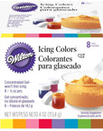 Wilton Icing Colors, 8-Count Icing Colors, (Packaging May vary)