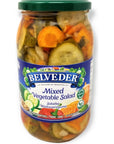 Belveder Mixed Vegetable Salad 3174 oz 900g Vegan NonGMO GlutenFree Pack of 1