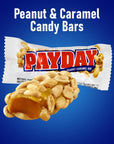 Generic PAYDAY Peanut Caramel Candy Bars Snack Size in Bulk for Home Snacking Movie or Office Break Hours  Delicious Individually Wrapped Peanut Caramel Candy Bars Fun Size for Kids and Adults