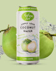 CoCo Joy Lean Coconut Water 100 Coconut Water Zero Sugar Added Fresh LowCarb HighCalcium NutrientRich CoconutWater Drink with Electrolytes Potassium and Other Nutrients 12 pack