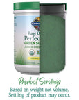 Garden of Life Raw Organic Perfect Food Green Superfood Juiced Greens Powder - Original Stevia-Free, 30 Servings, Non-GMO, Gluten Free Whole Food Dietary Supplement, Alkalize, Detoxify, Energize