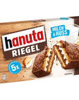 Ferrero Hanuta Riegel Bars 5 pieces 173g Crunchy Candy Wafers