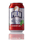 Polar Seltzer Variety Special Cranberry Lime Mandarin Ruby Red Grapefruit Lime Flavor 12 oz Can 3 x 4 Flavors Total of 12 Cans