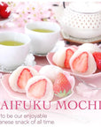 Dafuku strawberry Mochi 756OZ Japanese sweet desert snacks  Sweets Traditional food  Roayl Family Food Made