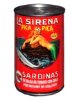 La Sirena Sardines Pica Pica 15 oz