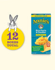 Annies Four Cheese Penne Macaroni and Cheese Dinner with Organic Pasta 55 OZ Pack of 12