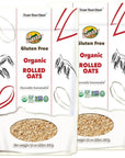 GF Harvest Gluten Free Organic Rolled Oats 32 Ounce Bag Pack of 2