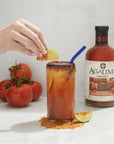 Agalima Organic Authentic Bloody Mary Drink Mix All Natural 1 Liter 338 Fl Oz 3 pack