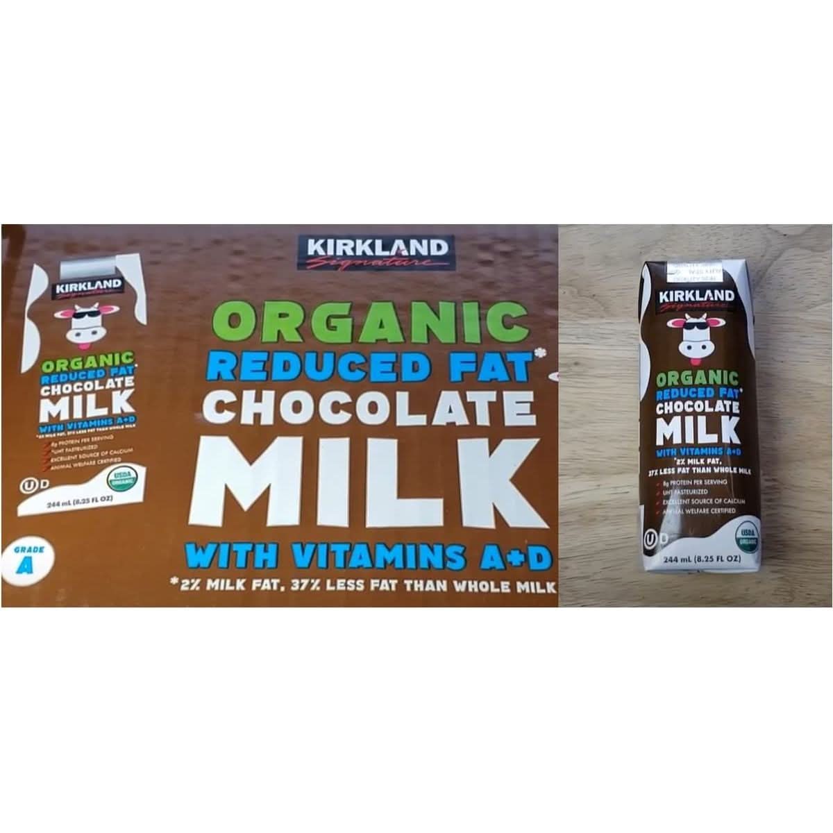 Organic Milk Chocolate  Grass Fed Vegan Milk With 8g Protein  Shelf Stable Single Serve Cartons  OnTheGo  825 FL oz 6 Pack  Every Order is Elegantly Packaged in a Signature BETRULIGHT Branded Box