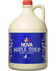 Nova Maple Syrup  Pure GradeA Maple Syrup Gallon