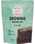 Awesome Blossom Keto Brownie Mix - Gluten Free, Sugar Free, Low Carb, Diabetic Friendly Keto Brownies - Healthy And Delicious Keto Brownies Mix - Quick And Easy To Bake, Satisfy Your Cravings with Bakery Quality at Home - 1g Net Carb Per Serving