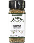 Terranean Herbs & Spices Za’atar Seasoning Blend, 2 oz Shaker, Gluten Free and Vegan, Authentic Lebanese Wild Thyme Blend