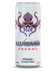 BLUMANIA ENERGY  PRIME SUGARFREE 84 Oz Pack of 24 No Jitters No Preservatives