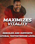 MANTFUP Vitality Enhancer for Men | Testosterone Booster & Natural Enhancement to Boost Men's Health, Libido, Stamina & Energy | Horny Goat Weed | Made in USA (1 Month Supply, 60 Caplets)