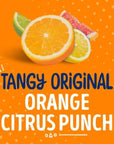 Sunny D Tangy Original Orange Flavored Citrus Punch  Pack of 18 Count