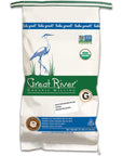 Great River Organic Milling Oatmeal Regular Rolled Oats Organic 25Pounds Pack of 1