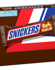 SNICKERS Full Size Bulk Milk Chocolate Candy Bars 186 oz Bar 48 ct Box