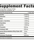 Bucked Up- BCAA RACKED™ Branch Chained Amino Acids | L-Carnitine, Acetyl L-Carnitine, GBB | Post Workout Recovery, Protein Synthesis, Lean Muscle BCAAs That You Can Feel! 30 Servings (Watermelon)