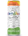 Oodles of Doodles 12 Pack Kids Still Water Still Tropical Healthy Fruit Juice Refreshing Drinks Low Sugar Low Calorie Creative Cans You Can Color Halal Kosher NONGMO Vegan 84 oz