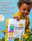 Else Nutrition Super Cereal For Babies 6 mo+, Made With Real Whole Plants for a Nutritionally Balanced meal, with gluten free carbs and plant protein (Original, Single)