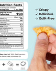 Flock Keto Chicken Skin Chips | Salt and Vinegar Flavor | Low Carb, High Protein, Sugar Free, Gluten Free Fried Chicken Skins - Chicken Chips for People | (2.5oz) 4-Pack Crispy Chicken Flock Chips