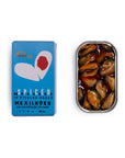 Spanish Mussels Canned in Spiced Pickled Sauce  B Vitamins Omega3  Tinned Seafood by Ati Manel  1 x 110g Cans