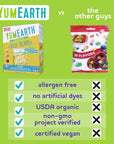 YumEarth Organic Jelly Beans  Fruity Candy Snack Packs Gluten Free Snacks for Kids  Allergy Friendly NonGMO No Artificial Flavors or Dyes  Assorted Flavors 75 oz Pack of 15