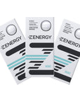 ZENERGY Energy Gum 50mg of Caffeine Per Piece with B6 and B12 Vitamins 0 Calories Sugar and Gluten Free Non GMO Vegan and Aspartame Free Mint Flavour 8Count Boxes Pack of 3