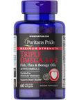 Puritan's Pride Omega 3-6-9 Maximum Strength (60 Soft Gels)